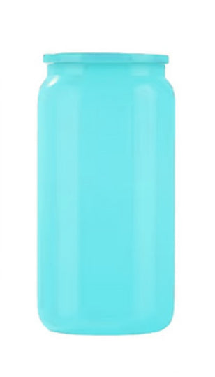 16oz Colored Glass Can