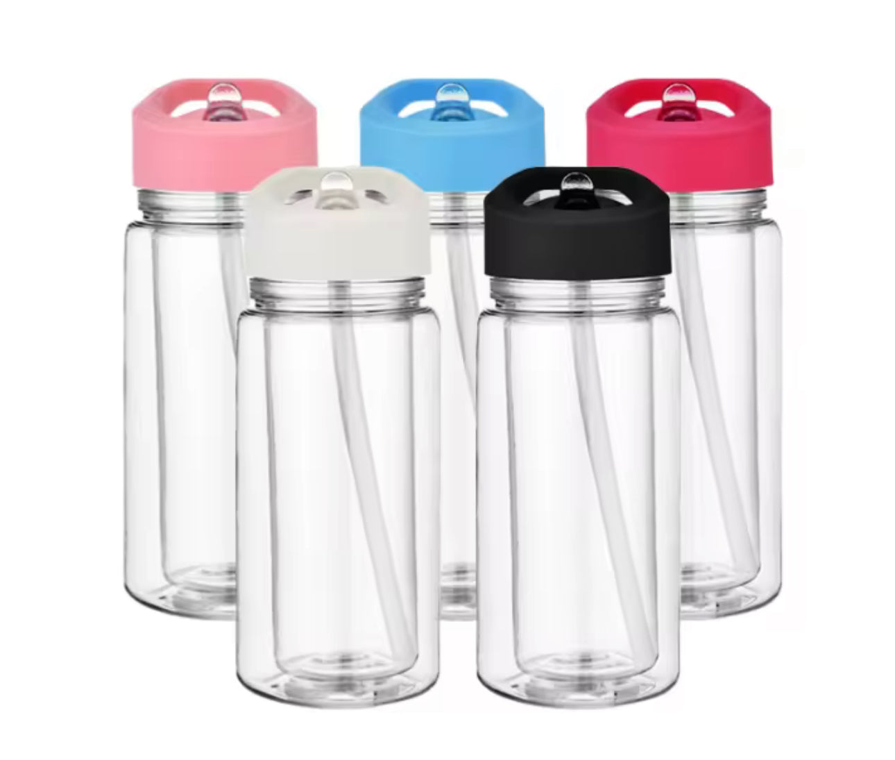 10oz Kids Acrylic Snow Globe Tumbler