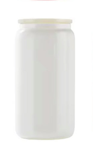 16oz Colored Glass Can
